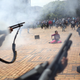 Campuses are now filled with police.